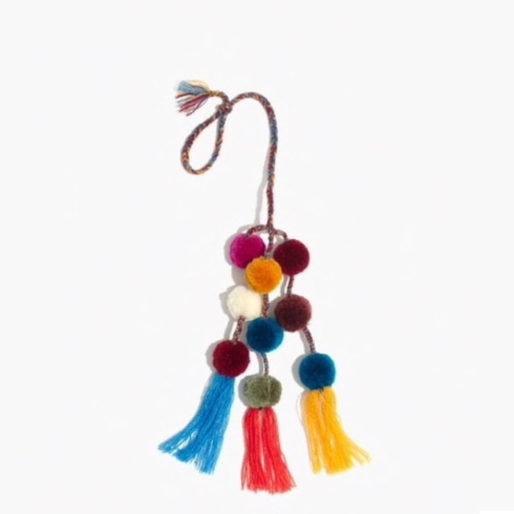 Madewell | Pom-Pom Bag Tag
